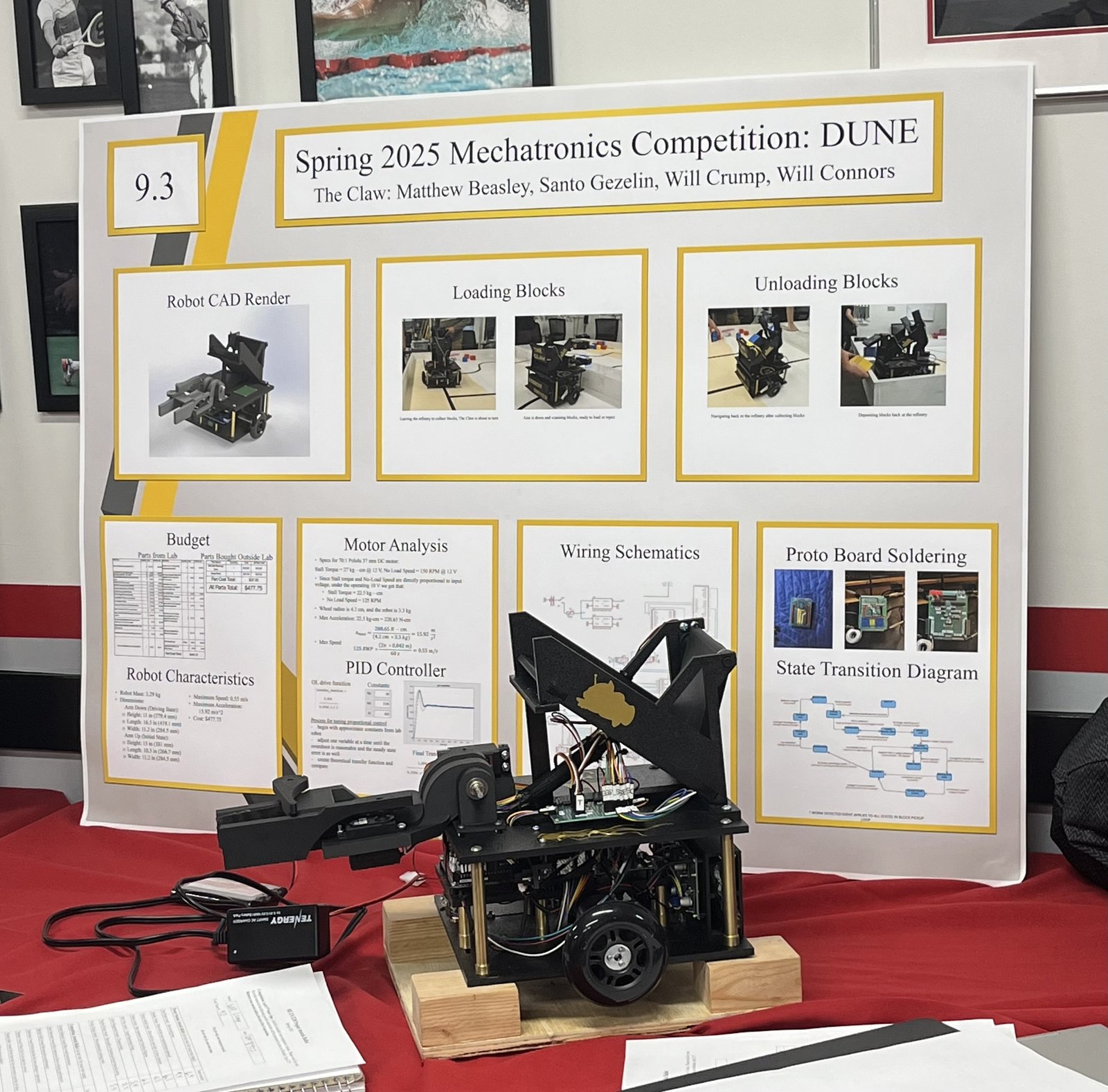 Mechatronics robot overview