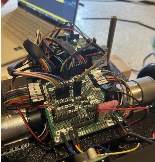 Mechatronics robot wiring, photo 3 of 3